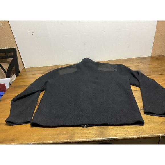 Helly Hansen Mens Size XL Black Full Zip Wool Jacket - Picture 13 of 15